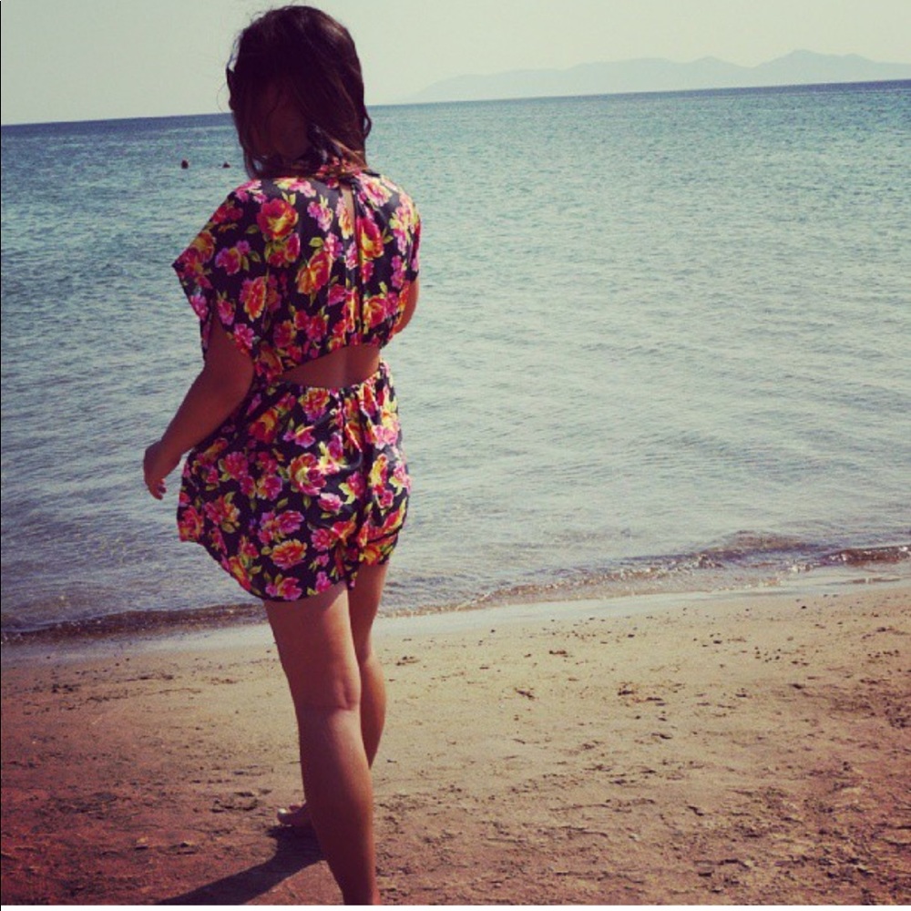 Victoria’s Secret Floral Swim Coverup